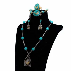 ست زنانه صنایع دست ساز باربد مدل مرغ آمین کد gh99