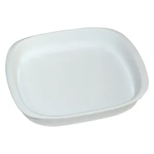 ظرف سرو چینی زرین ایران مدل مستطیل هما کلاس کد 19 درجه عالی