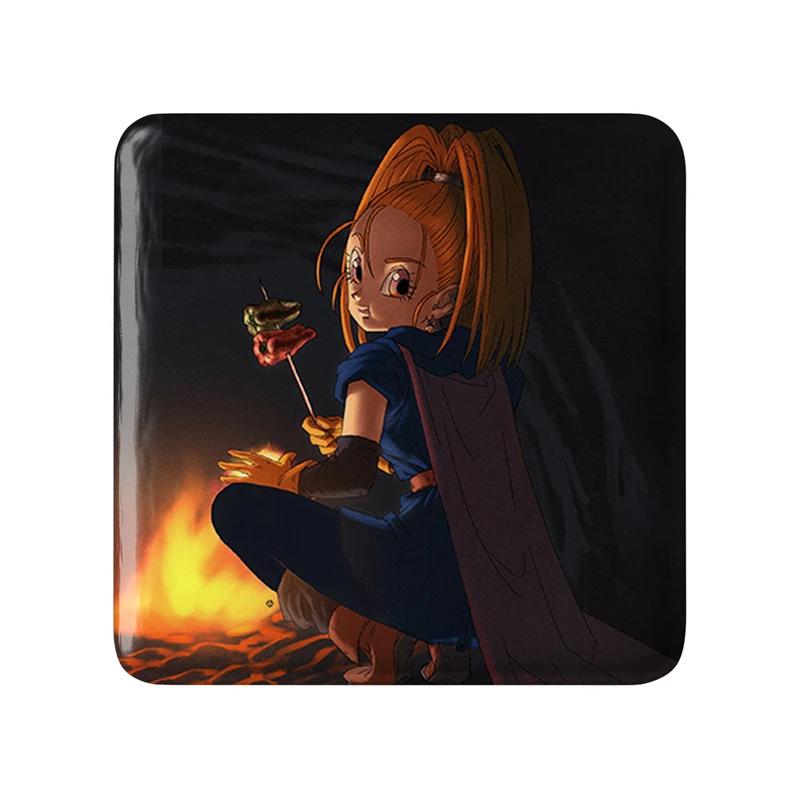 پیکسل خندالو طرح بازی دراگون کوئست (Dragon Quest) مدل مربعی کد 35198