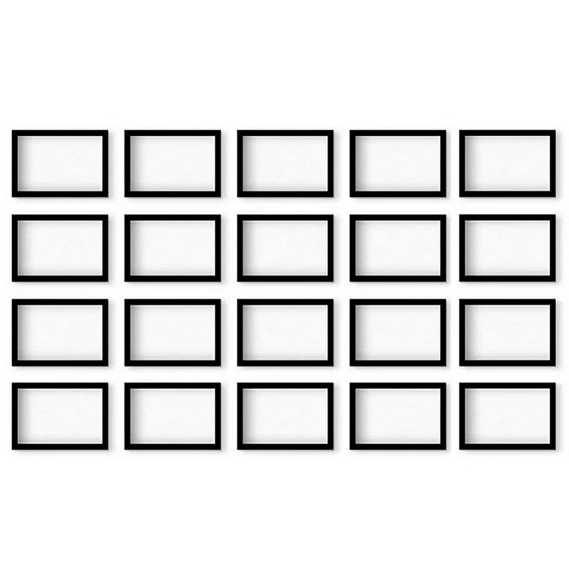 قاب عکس بکلیت مدل 15x20-215 مجموعه 20 عددی