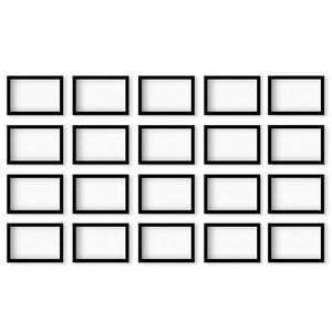 قاب عکس بکلیت مدل 16x21-215 مجموعه 20 عددی