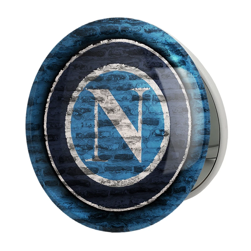 آینه جیبی خندالو طرح باشگاه ناپولی مدل تاشو کد 27404 