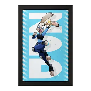 تابلو خندالو مدل زوتوپیا (Zotopia) کد F918