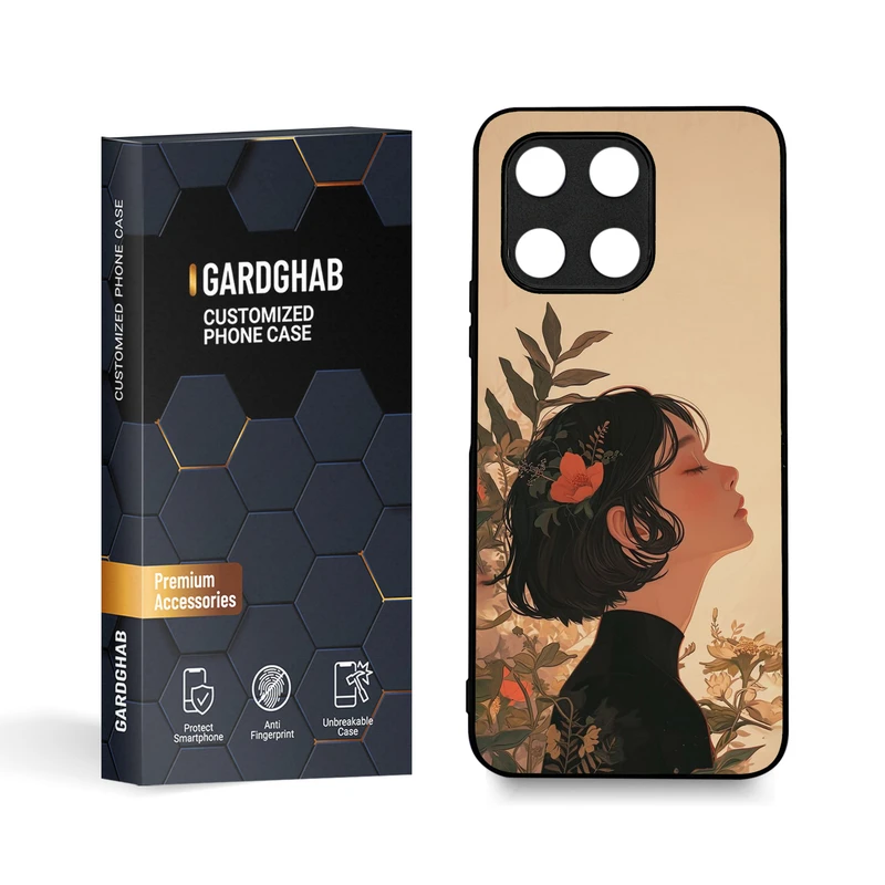 کاور گارد قاب مدل دخترانه مناسب برای گوشی موبایل آنر X6A