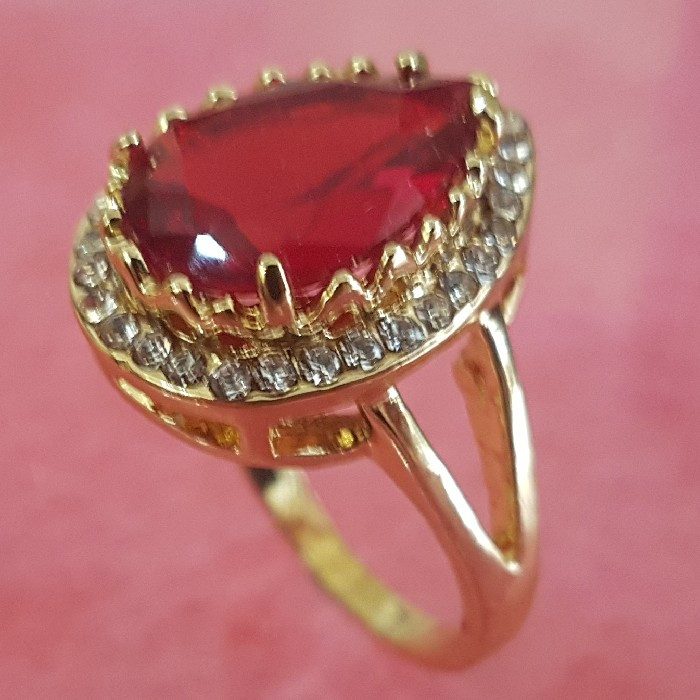 انگشتر زنانه مدل اشک کد p200