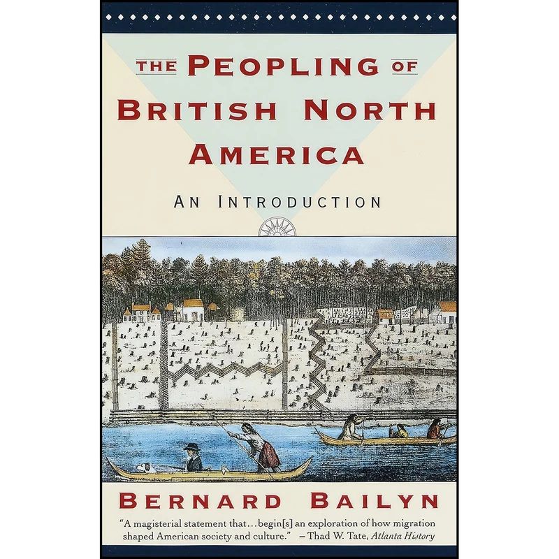 کتاب The Peopling of British North America اثر Bernard Bailyn انتشارات Vintage