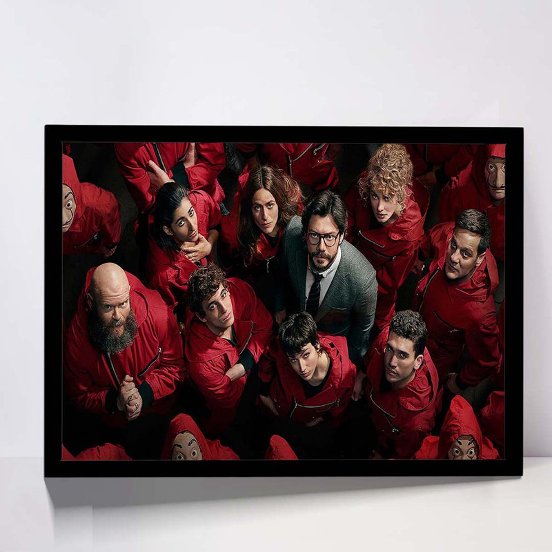 تابلو مدل money heist کد F-10003