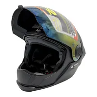 کلاه کاسکت چانه ثابت استیل برد مدل FULL FACE