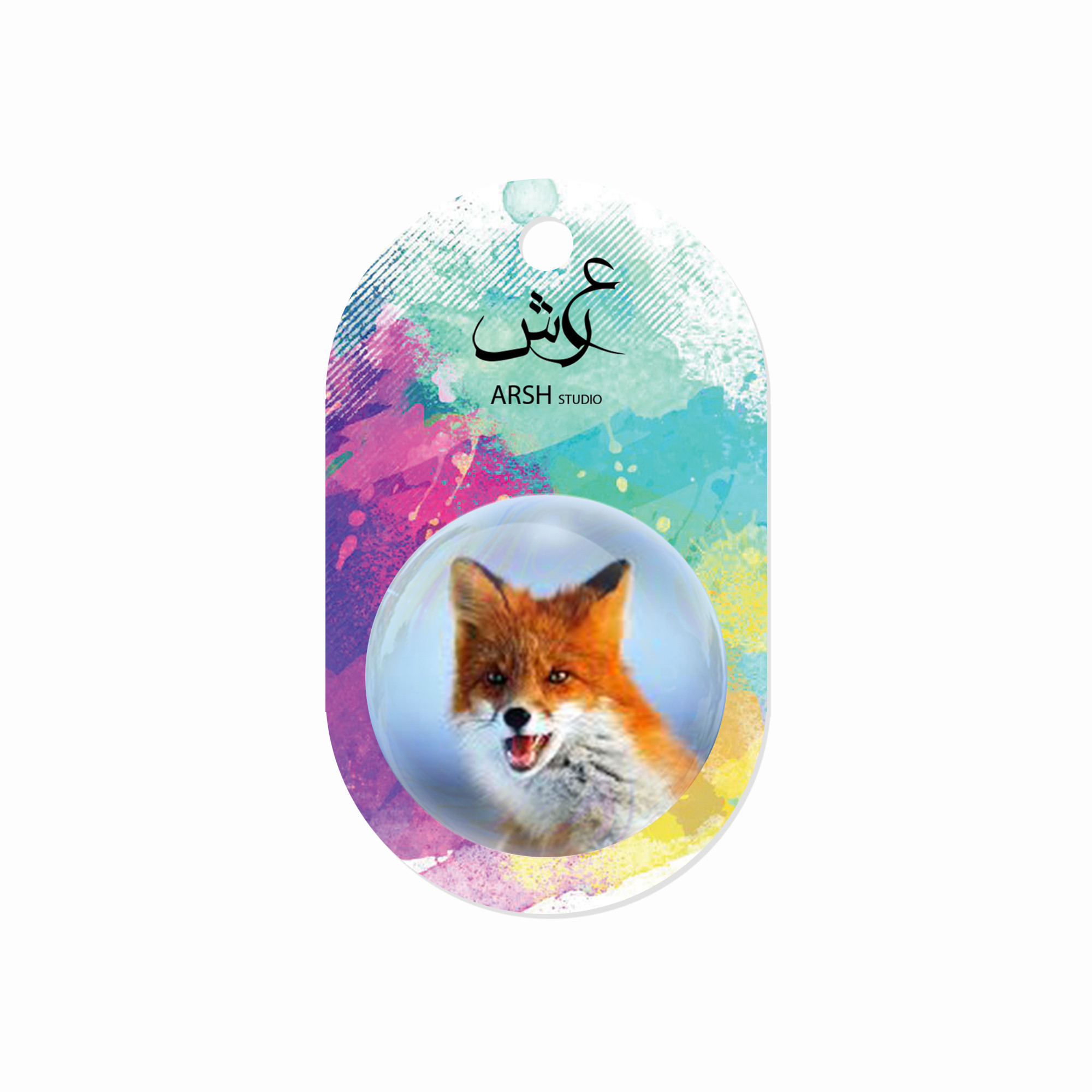 مگنت عرش طرح حیوان روباه کد Asm4449