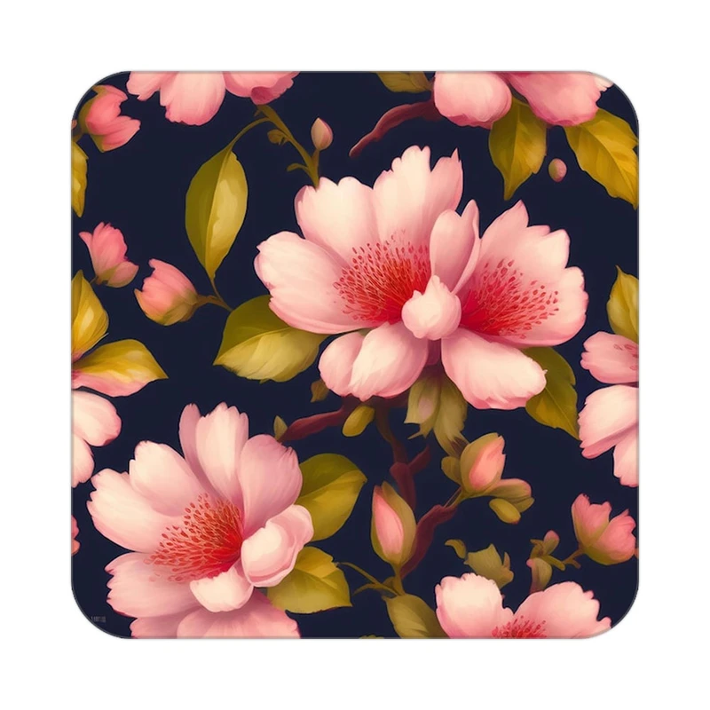 زیر لیوانی کاکتی طرح گل مدل mp18723