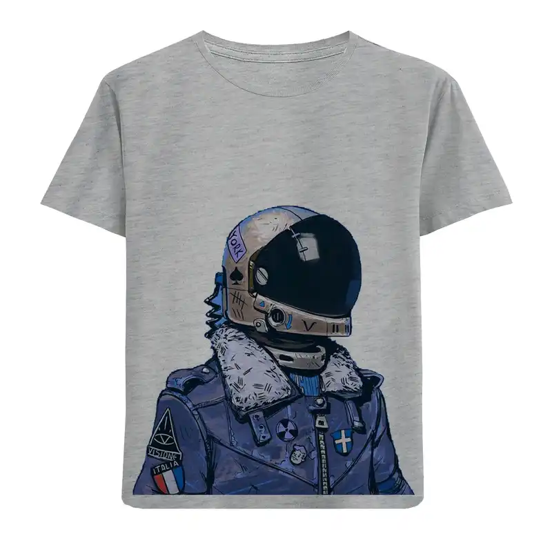 تی شرت آستین کوتاه پسرانه مدل فضانورد N15