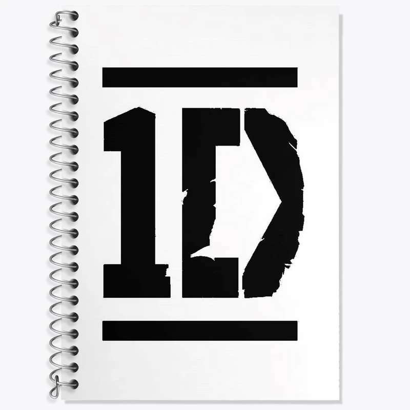 دفتر لغت 50 برگ خندالو مدل هری استایلز گروه موسیقی وان دایرکشن One Direction کد 18977