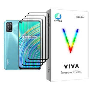 Junbo Viva Glass MIX003 Screen Protector For Realme C17 Pack Of 3
