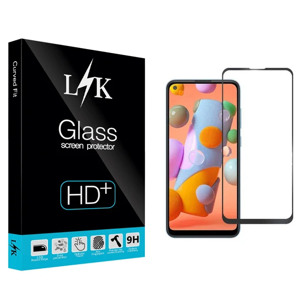 محافظ صفحه نمایش ال کی مدل +LITE مناسب برای گوشی موبایل سامسونگ Galaxy A11