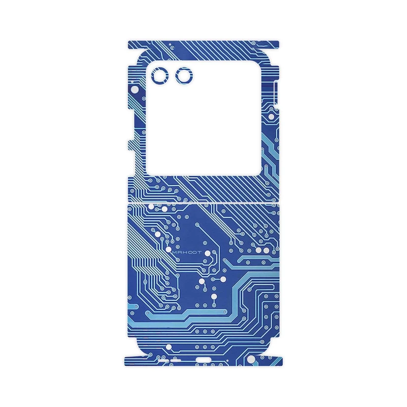 برچسب پوششی ماهوت مدل Blue_Printed_Circuit_Board-FullSkin مناسب برای گوشی موبایل موتورولا Razr 40 Ultra