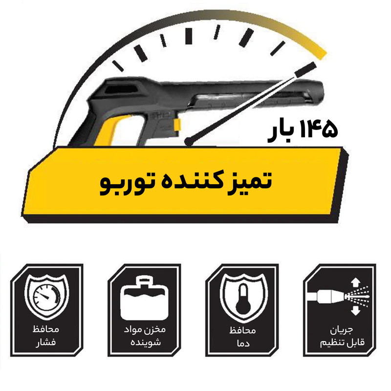 کارواش کنزاکس مدل KPW-6518 کارواش کنزاکس مدل KPW-6518