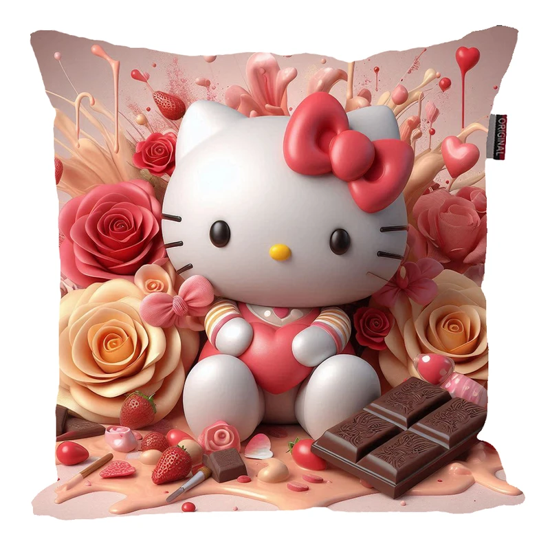 کوسن پاد آفرین مدل کیتی طرح گل رز کد B817