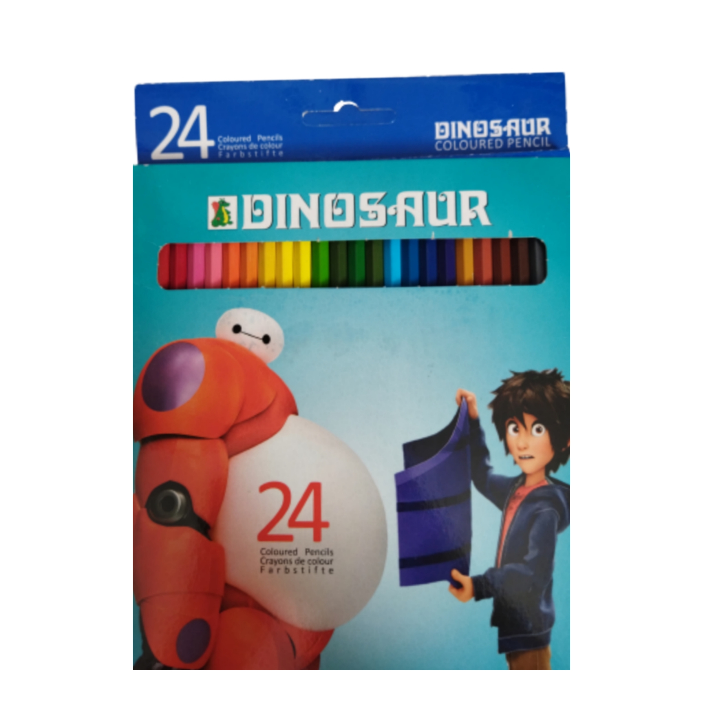 مداد رنگی 24 رنگ دایناسور مدل Dn6260
