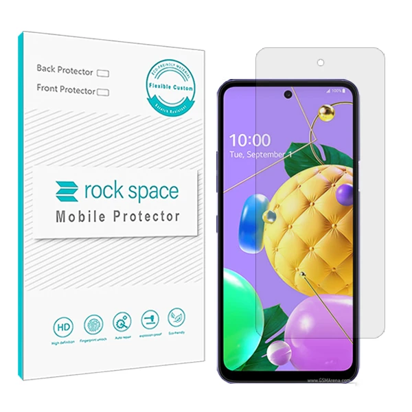 محافظ صفحه نمایش ھیدروژل راک اسپیس کد HGL مناسب برای گوشی موبایل ال جی K52