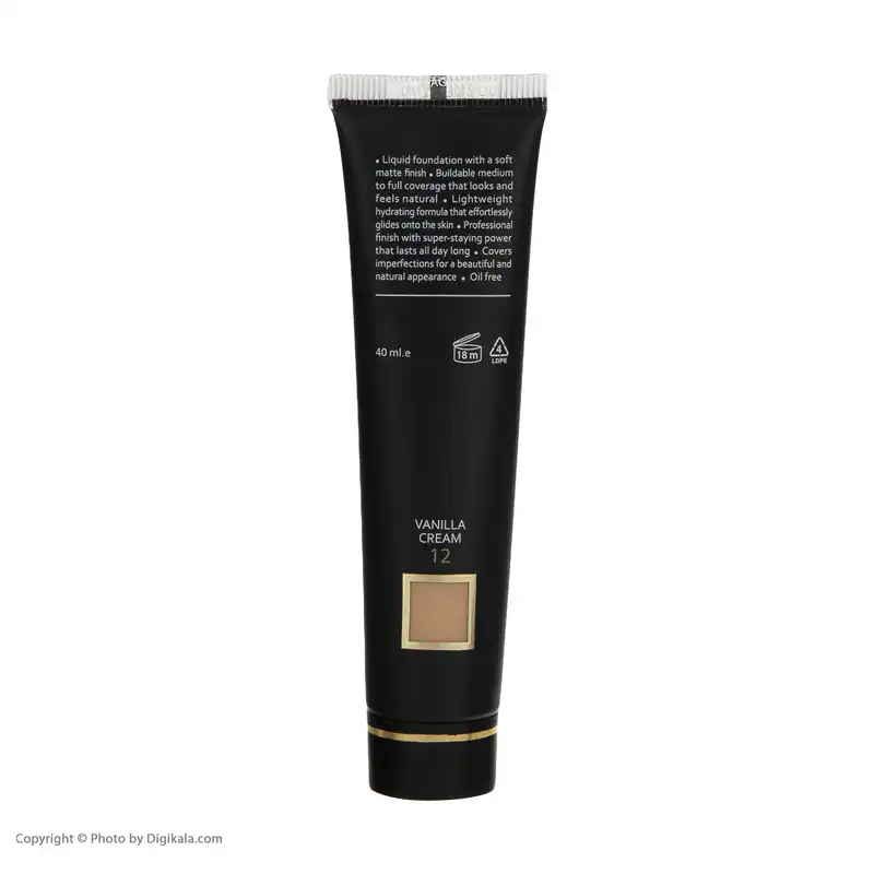 کرم پودر این لی مدل Vanilla Cream شماره 12 حجم 40 میلی لیتر