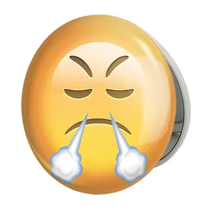 آینه جیبی خندالو طرح ایموجی Emoji مدل تاشو کد 5385 