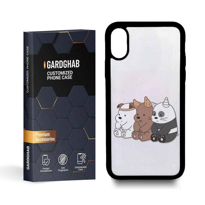   کاور گارد قاب مدل فانتزی مناسب برای گوشی موبایل اپل iphone x / xs 