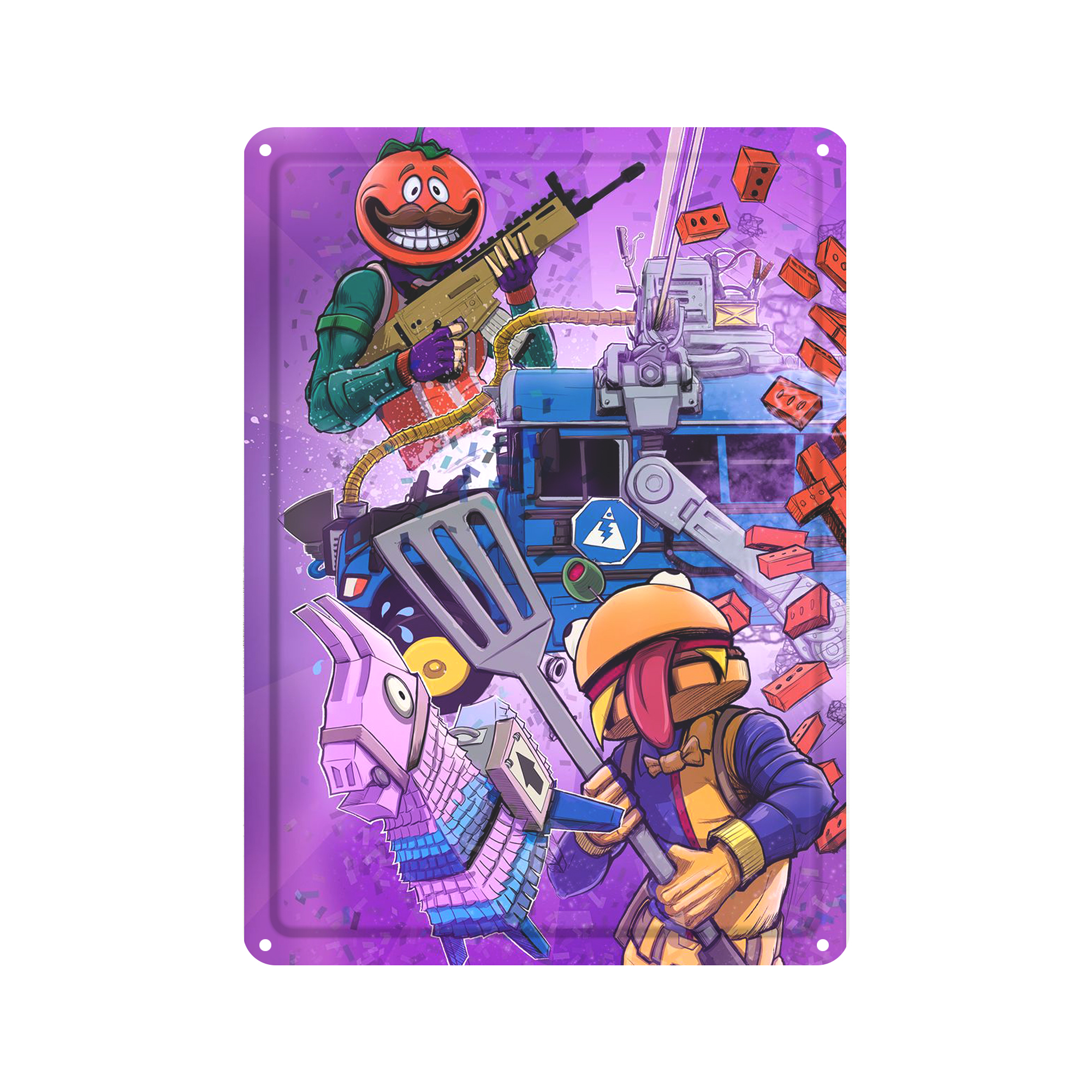 دیوارکوب مدل فورتنایت کد s 609 fortnite