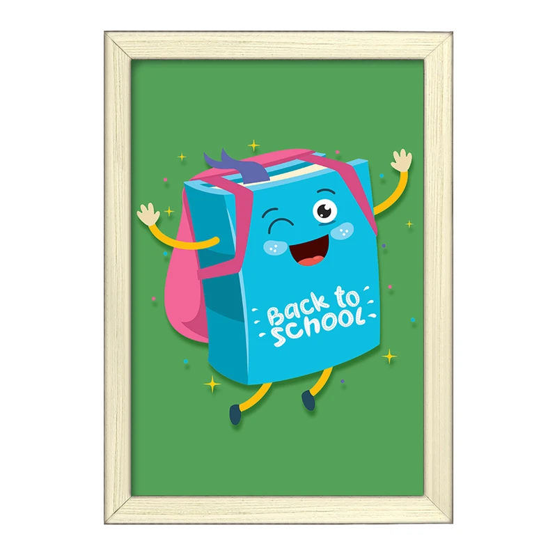 تابلو خندالو طرح بازگشت به مدرسه کد 30042