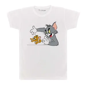 تی شرت بچگانه پرمانه طرح tom and jerry کد pmt.2978