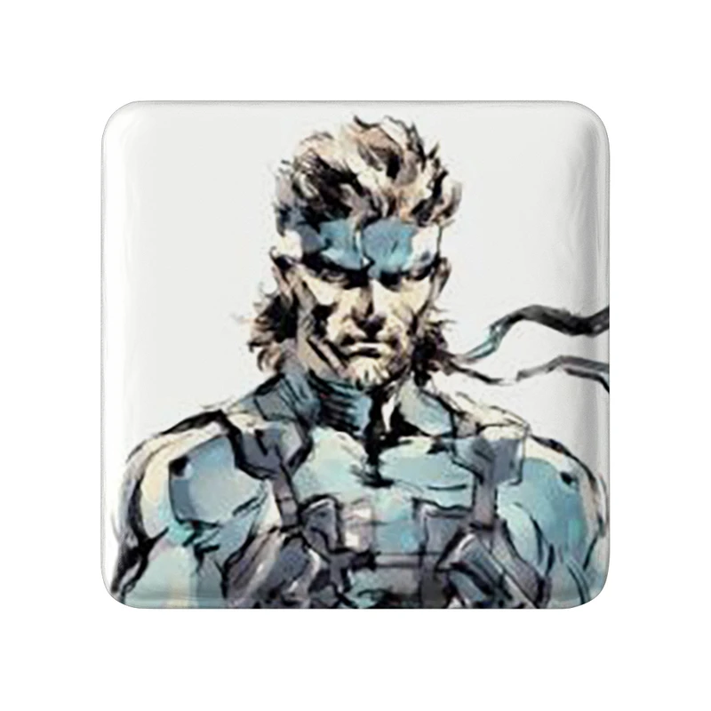 مگنت خندالو طرح بازی متال گیر (Metal Gear) مدل مربعی کد 33141