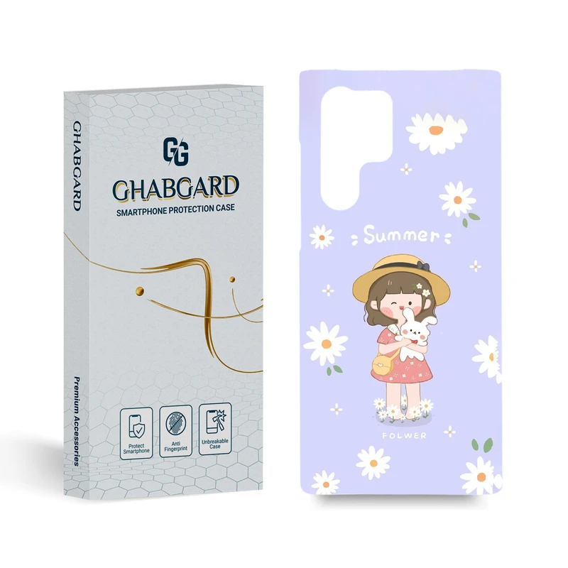 کاور قاب گارد مدل دخترانه مناسب برای گوشی موبایل سامسونگ Galaxy S22 Ultra