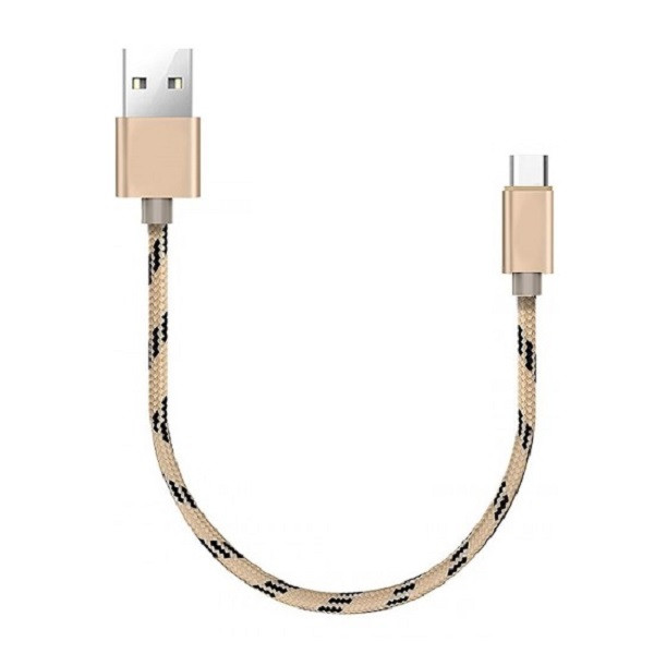 کابل تبدیل USB به Type C مدل CP03 طول 0.3 متر