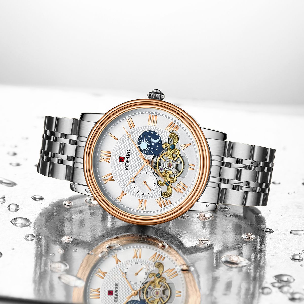 ساعت مچی عقربهای مردانه ریوارد مدل 31009m - - 3