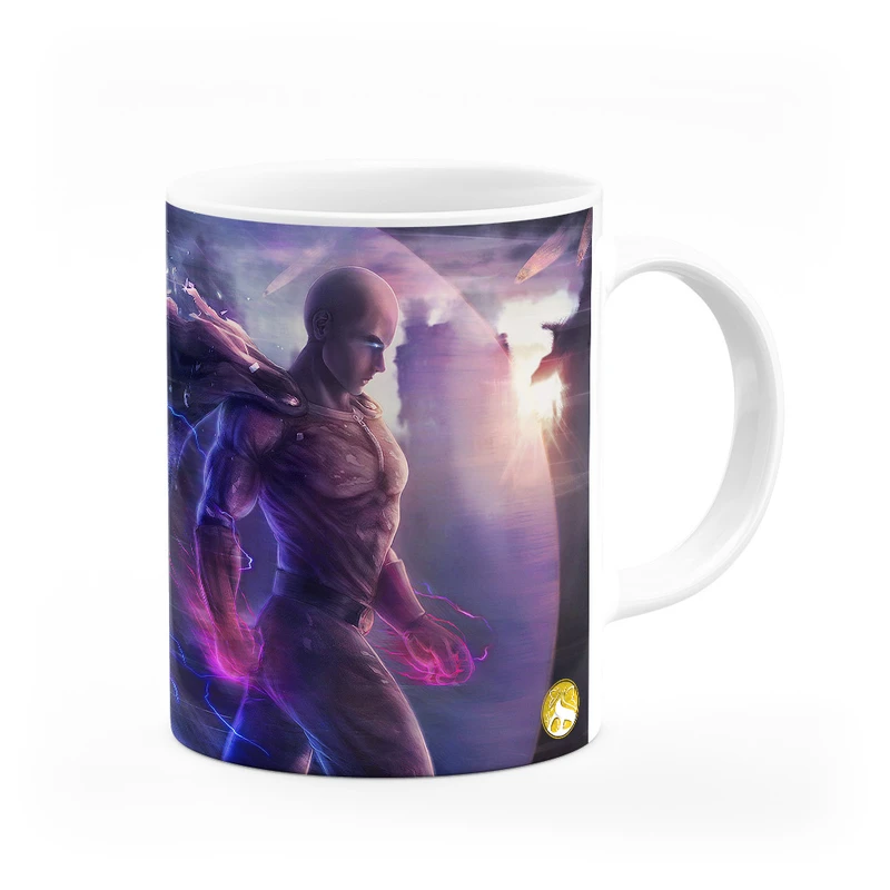 ماگ هومرو طرح انیمه مرد تک مشتی One Punch Man مدل MG2233