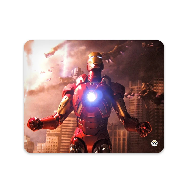 ماوس پد شادیت مدل Iron Man کد568 سایز 24*19 سانتی متر