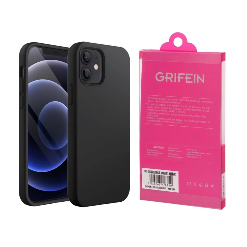 کاور گریفین مدل Nano Silicon مناسب برای گوشی موبایل اپل Iphone 12 / Iphone 12 Pro