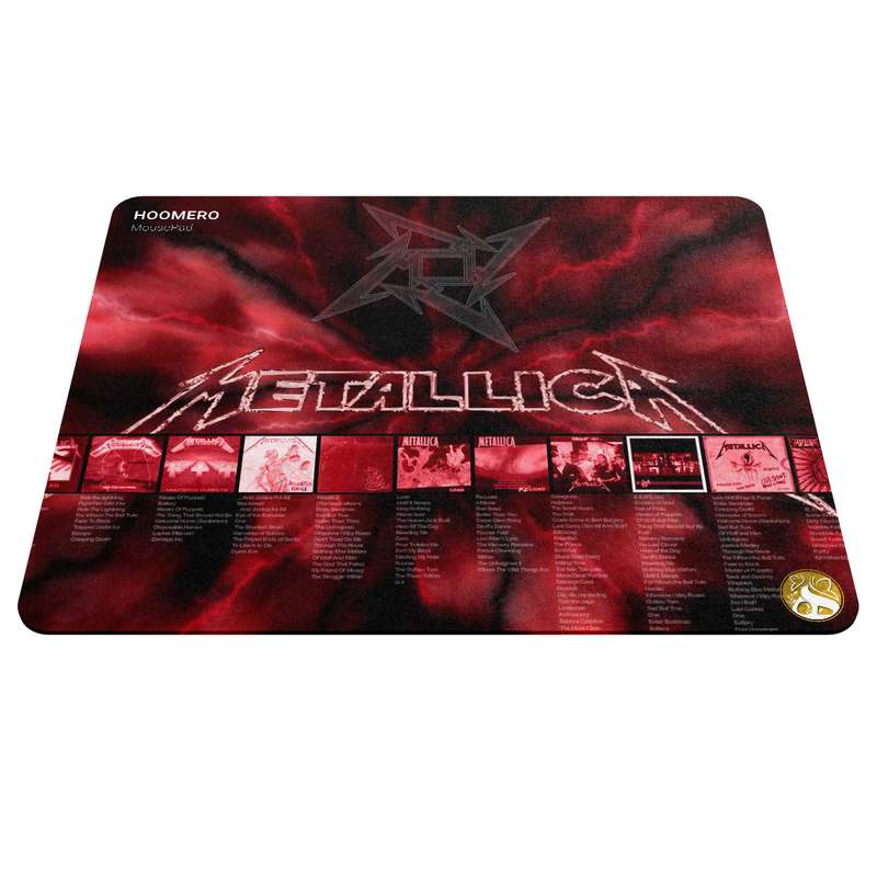 ماوس پد هومرو مدل A6093 طرح متالیکا