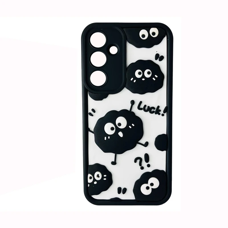 كاور طرح هپل مدل Luck055 مناسب براى گوشی موبایل سامسونگ Galaxy A55 / A55 5G