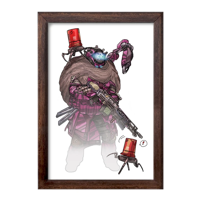 تابلو خندالو طرح بازی تایتان فال (Titanfall) کد 32624