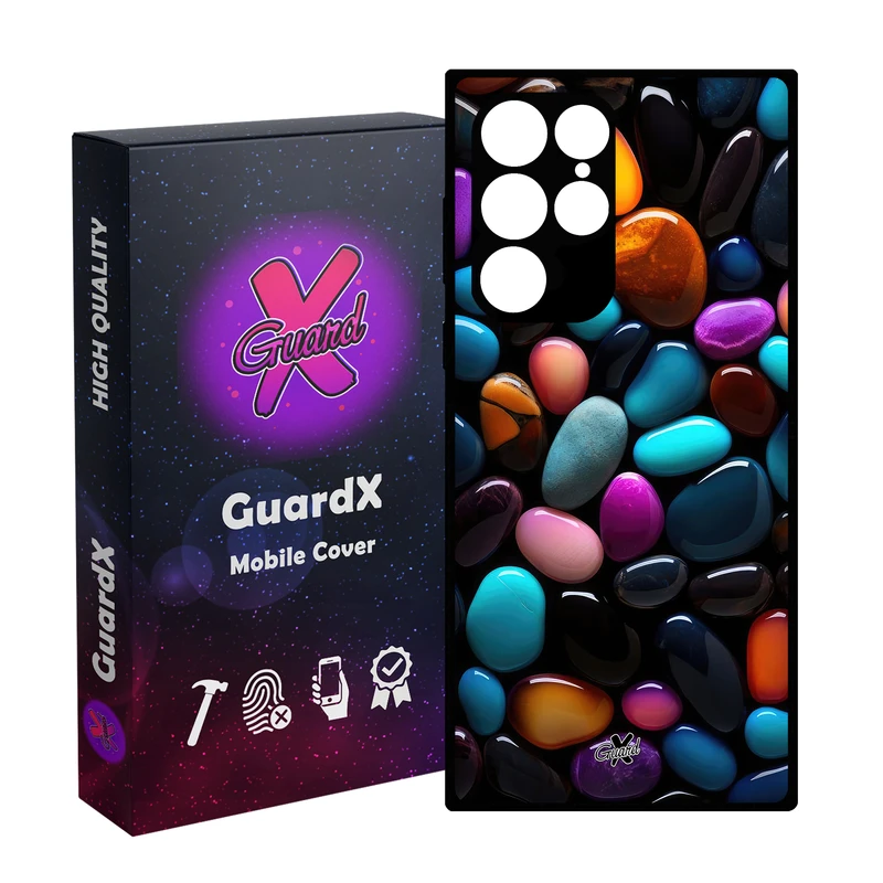 کاور گارد ایکس طرح سنگ مدل Glass10710 مناسب برای گوشی موبایل سامسونگ Galaxy S23 Ultra