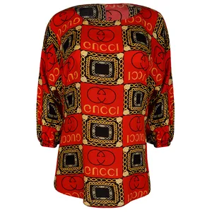 بلوز آستین سه ربع زنانه مدل 177001305