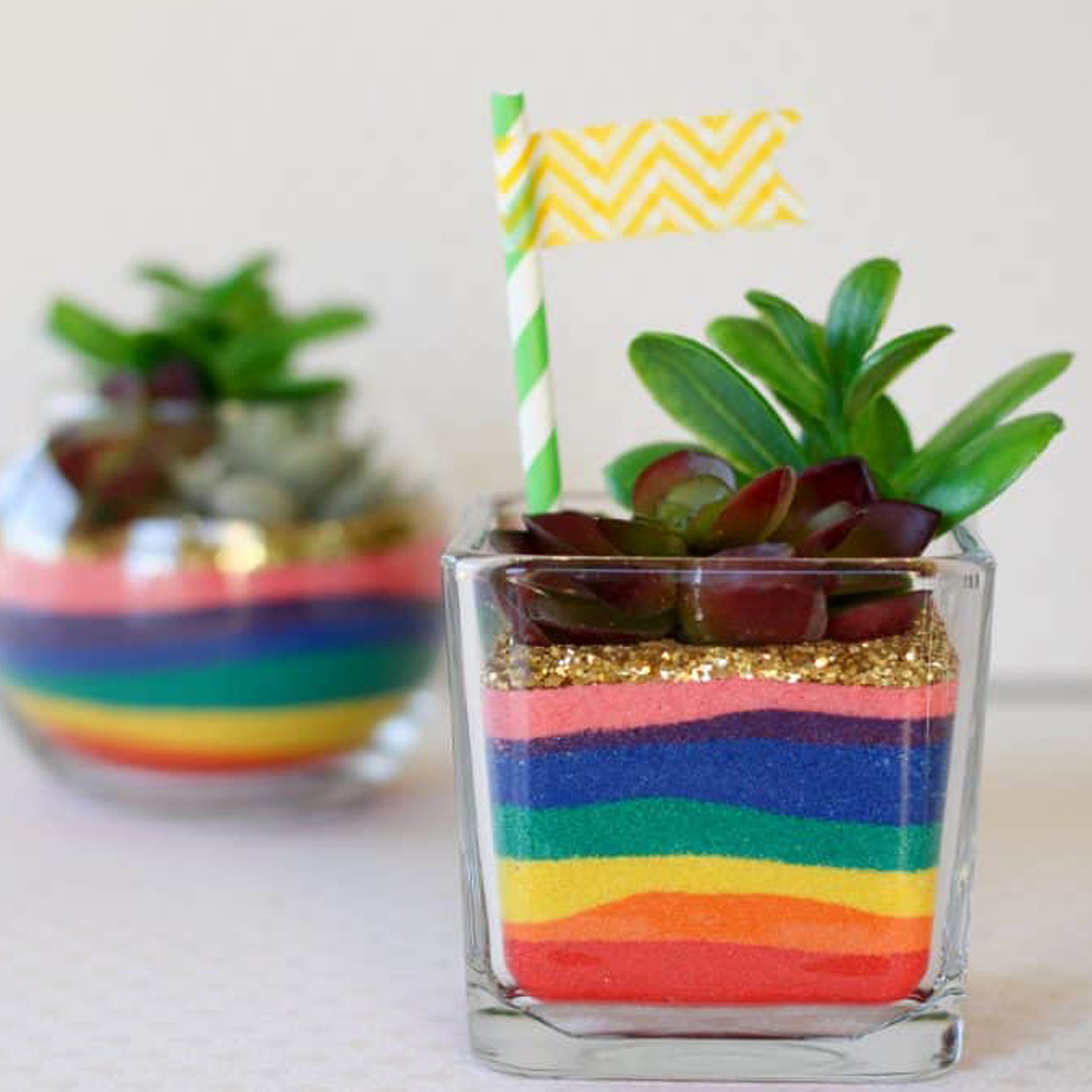 شن تزیینی مدل sh36 وزن 300 گرم بسته 6 عددی