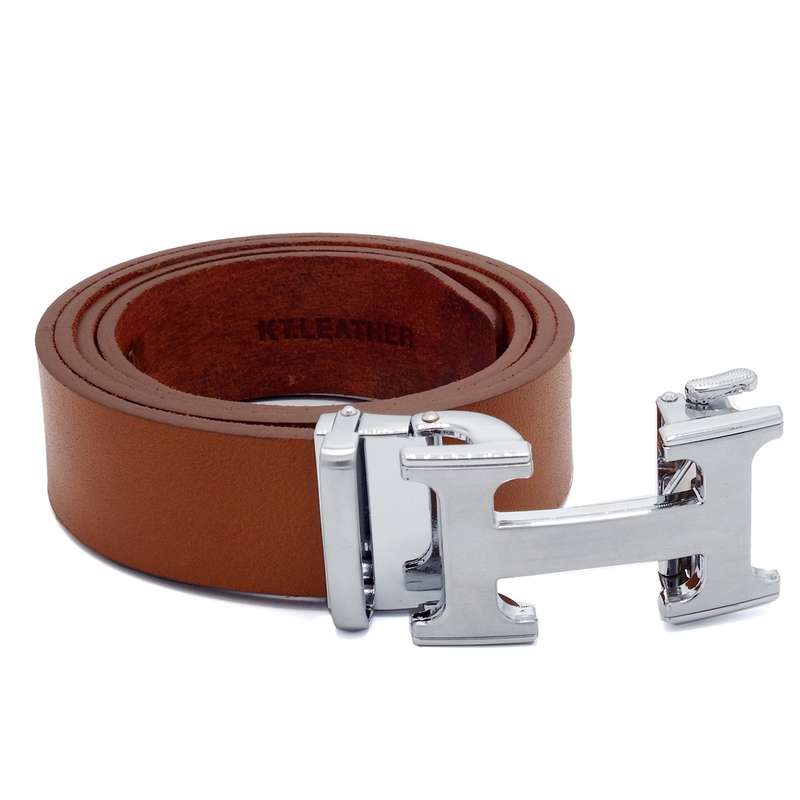 کمربند مردانه کی تی مدل چرم طبیعی ریلی کد NU355H