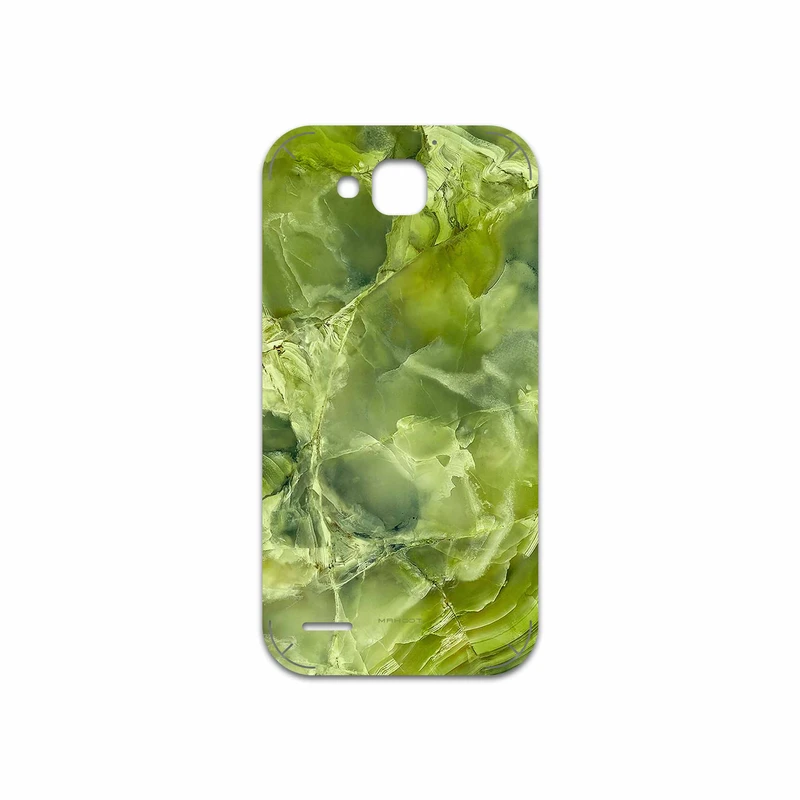 برچسب پوششی ماهوت مدل Green Crystal Marble مناسب برای گوشی موبایل هوآوی Ascend G750