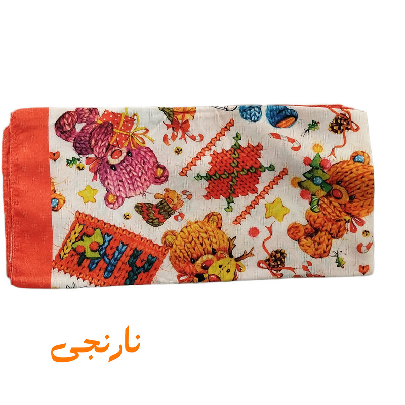 روسری دخترانه مدل خرسی کد 001 روسری دخترانه مدل خرسی کد 001