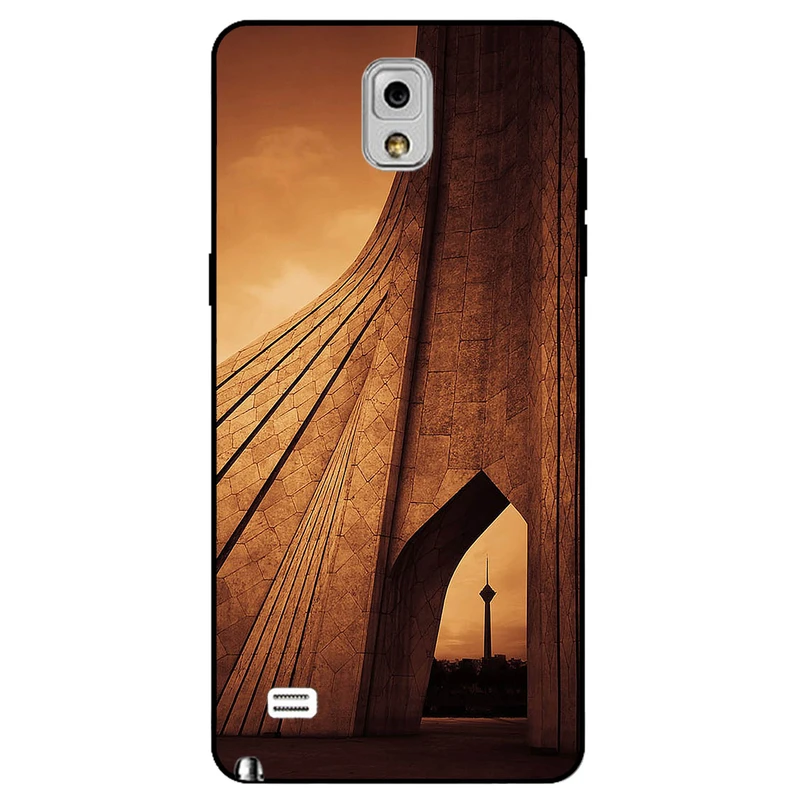 کاور مگافون طرح آزادی مدل 1901 مناسب برای گوشی موبایل سامسونگ Galaxy Note 4          
