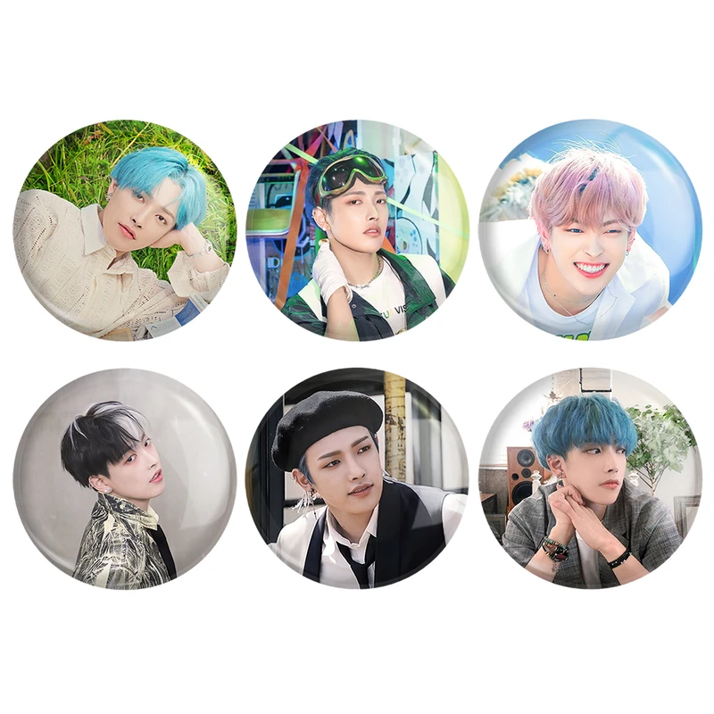 پیکسل خندالو مدل هونگ جونگ گروه ایتیز ATEEZ کد 1271A مجموعه 6 عددی