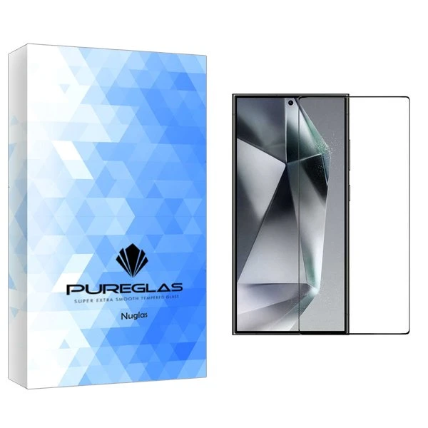 محافظ صفحه نمایش شیشه ای پیور گلس مدل NueGlas FullGlue مناسب برای گوشی موبایل سامسونگ Galaxy S24 Ultra