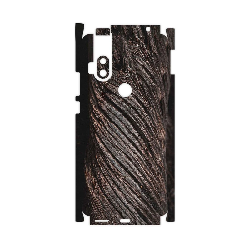 برچسب پوششی ماهوت مدل Wood Texture 9-FullSkin مناسب برای گوشی موبایل موتورولا One Hyper