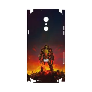 MAHOOT DOOM Game Series-FullSkin Cover Sticker for LG Q Stylus